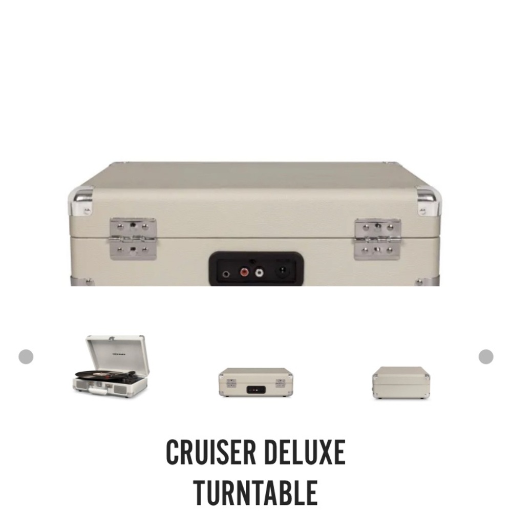crosley record player (bluetooth)
